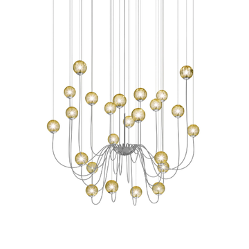PUPPET SP 24P - Blown glass pendant lamp by Vetreria Vistosi - view 3